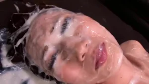 BuKKake Destroy Asian Slut