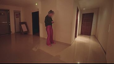 Hotwife Fucked at Building Party – Cum in Mouth – free