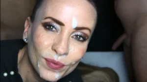 Mistress C Very First Bukkake Blowbang – Sylvia Chrystall
