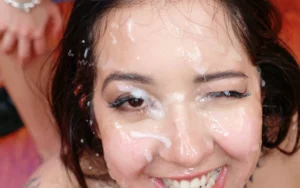 PremiumBukkake – Valeria Valois swallows 76 huge cumshots