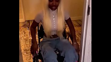 Pretty Paraplegic Pussy With Coco Skin Get’s Cracked